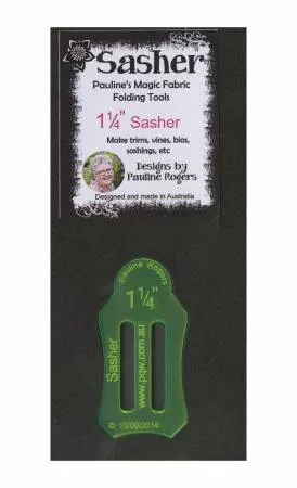 1.25" Sasher - Pauline's Magic Fabric Folding Tools