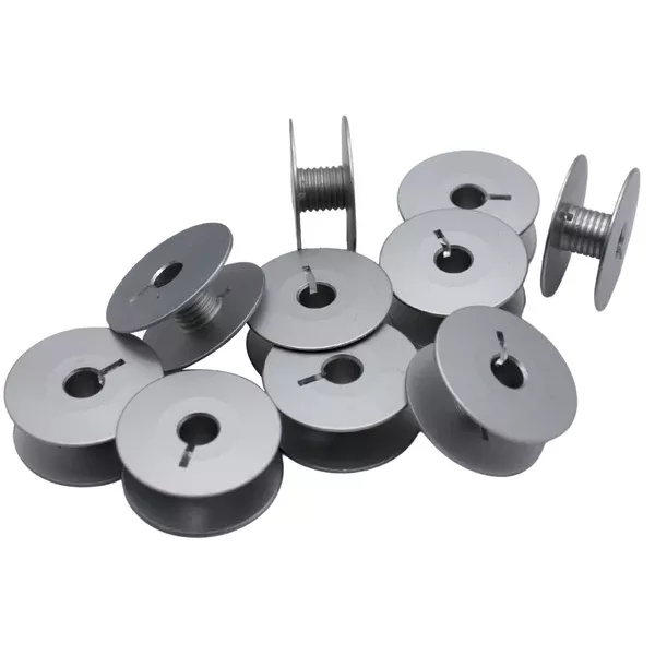 10 Aluminum Bobbin #167-15-027-0 For Durkopp Adler 467 Sewing Machine
