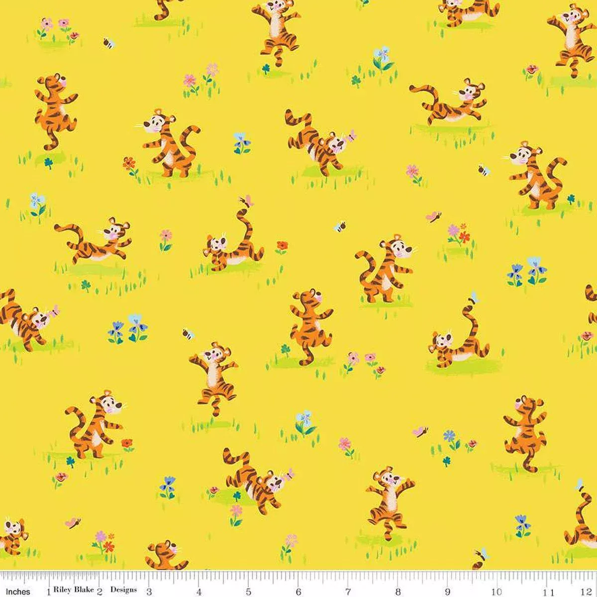 100 Aker Woods: Tigger Bounce in Yellow