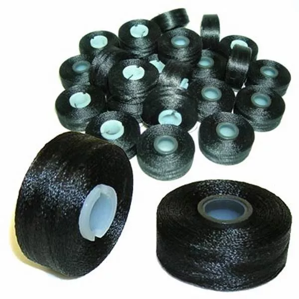 12704 Fil-Tec 69M Nylon Black Tex 7043 yds 72 bobbins (1/2 gross)