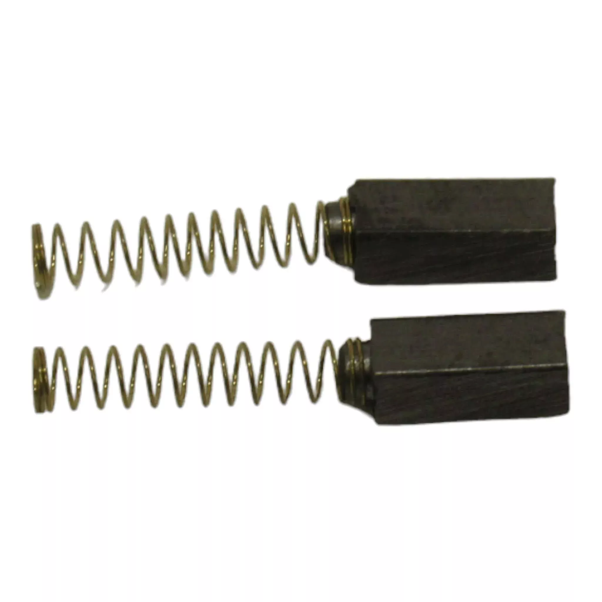 (2) Carbon Motor Brushes Medium Size with Springs5.3 mm x 4.7 mm x 12 mm - Part # YM4022-P