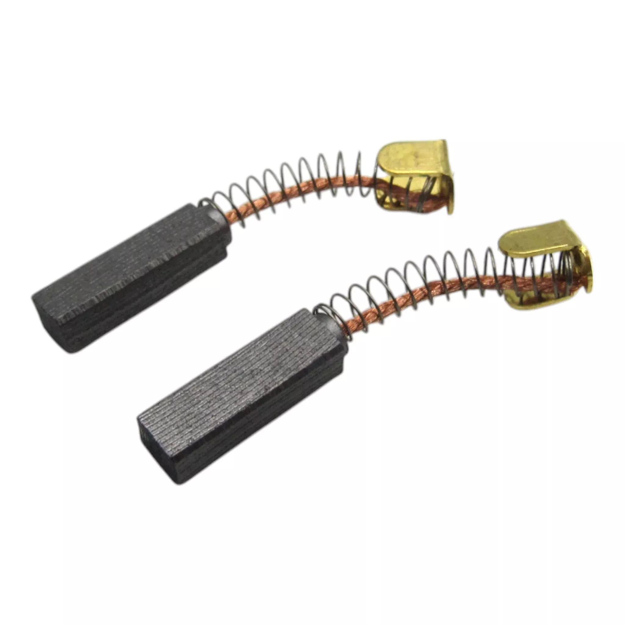 (2) Carbon Motor Brushes with Springs - Pfaff Part # 203046