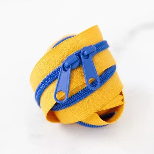 30" Zipper Mustard
