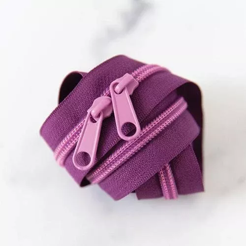 30" Zipper Plum