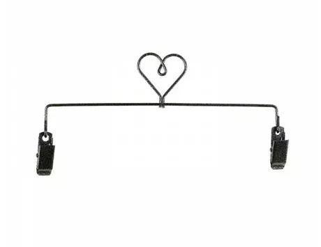 8 Inch Heart Clip Hanger