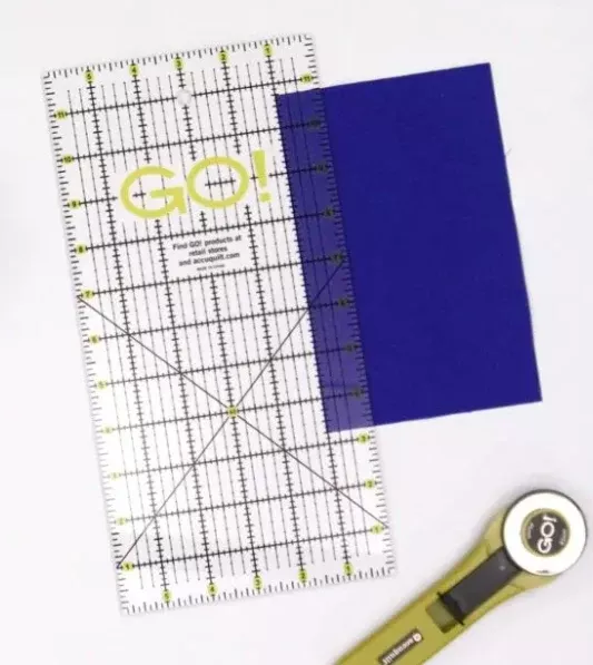 Accuquilt GO! Quilting Ruler-6" x 12"