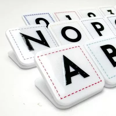 AlphaClips Mega Marking Clips from Sewing by Sarah