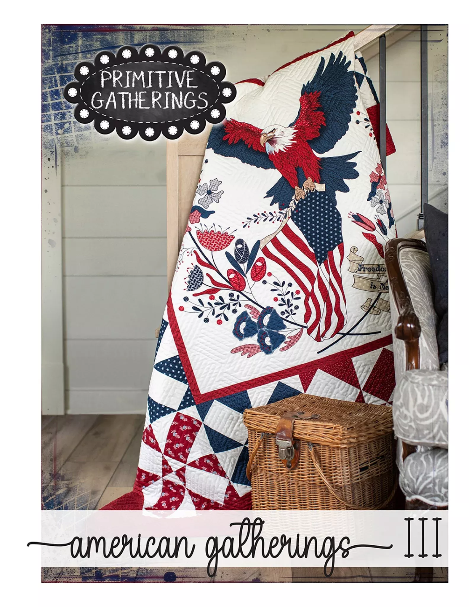 American Gatherings III Quilt Book by Lisa Bongean for Primitive Gatherings