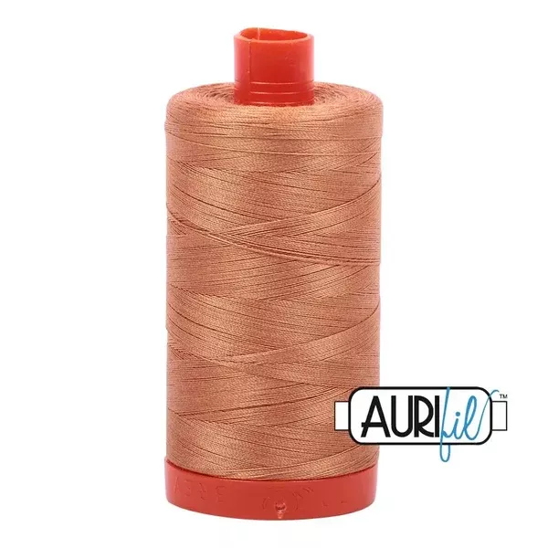 Aurifil 50 Wt Cotton Thread Caramel 2210