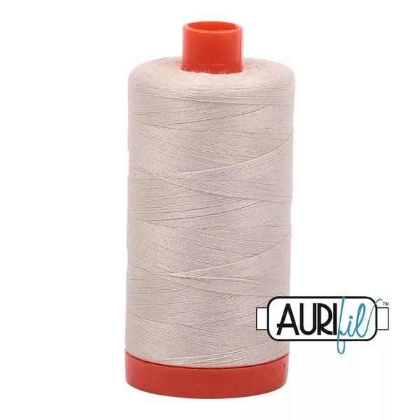 Aurifil 50 Wt Cotton Thread Light Beige 2310