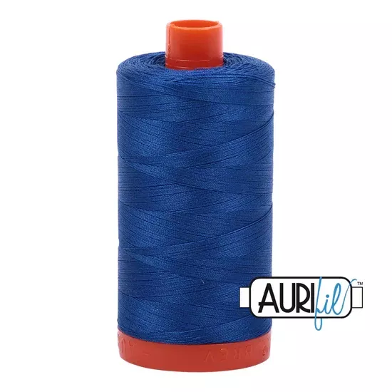 Aurifil 50 Wt Cotton Thread Medium Blue 2735