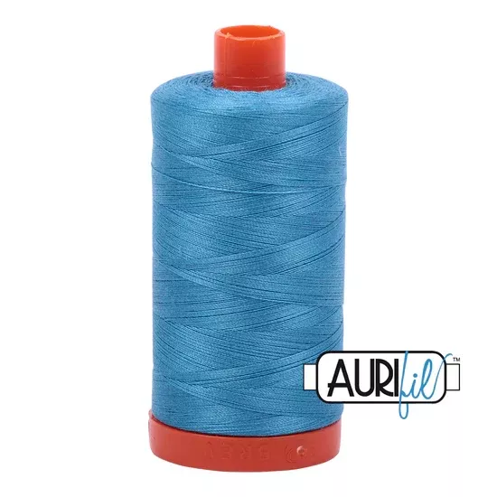 Aurifil 50 Wt Cotton Thread Medium Teal 1320