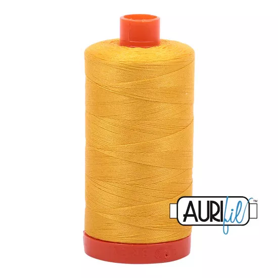 Aurifil 50 Wt Cotton Thread Yellow 2135