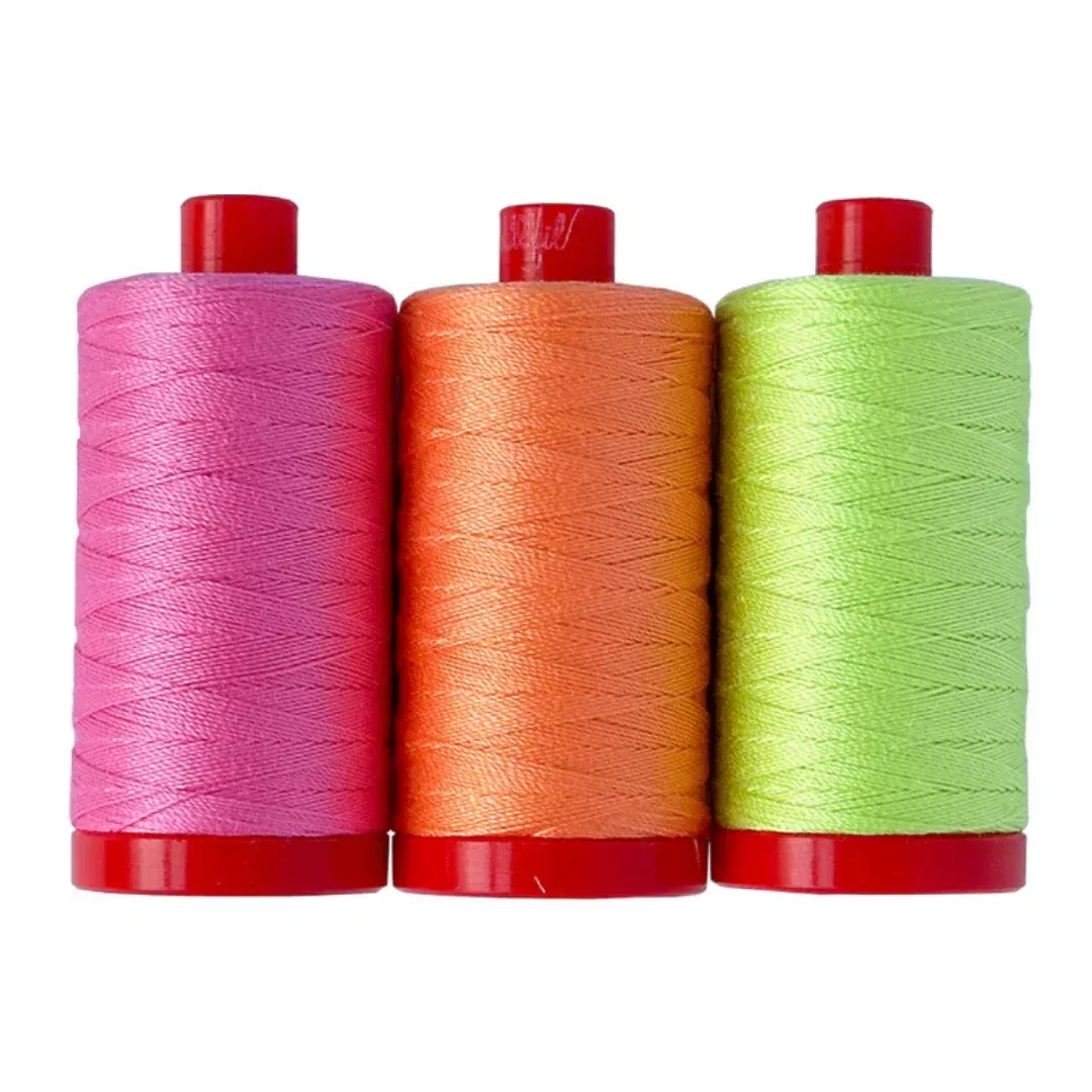 AURIFIL - TULA PINK - Untamed 12WT Neon Collection
