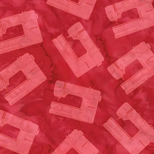 BERNINA Bali Effects: Sew BERNINA-Red (1/4 Yard)