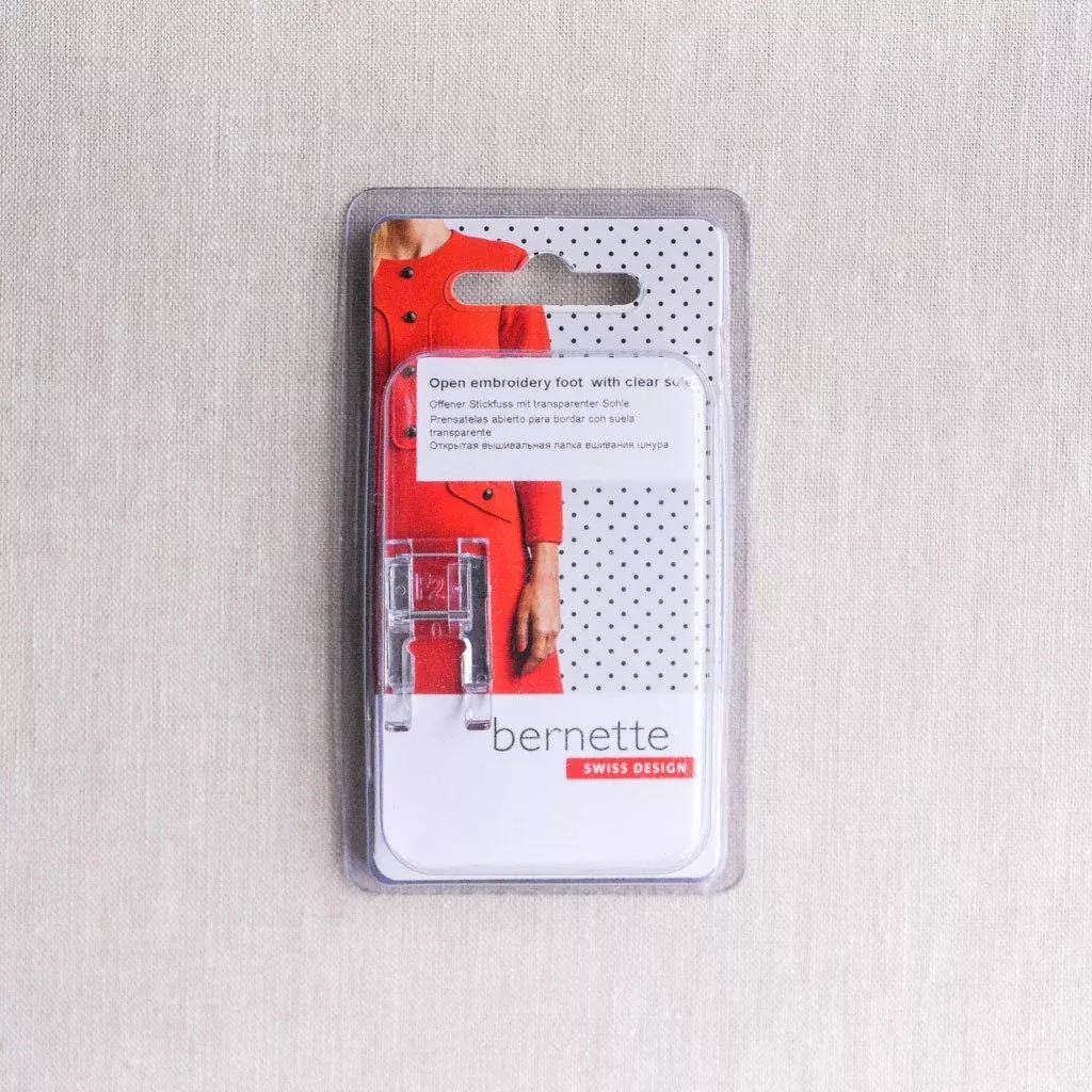 Bernina : Bernette : Open Embroidery Foot : b37 / b38