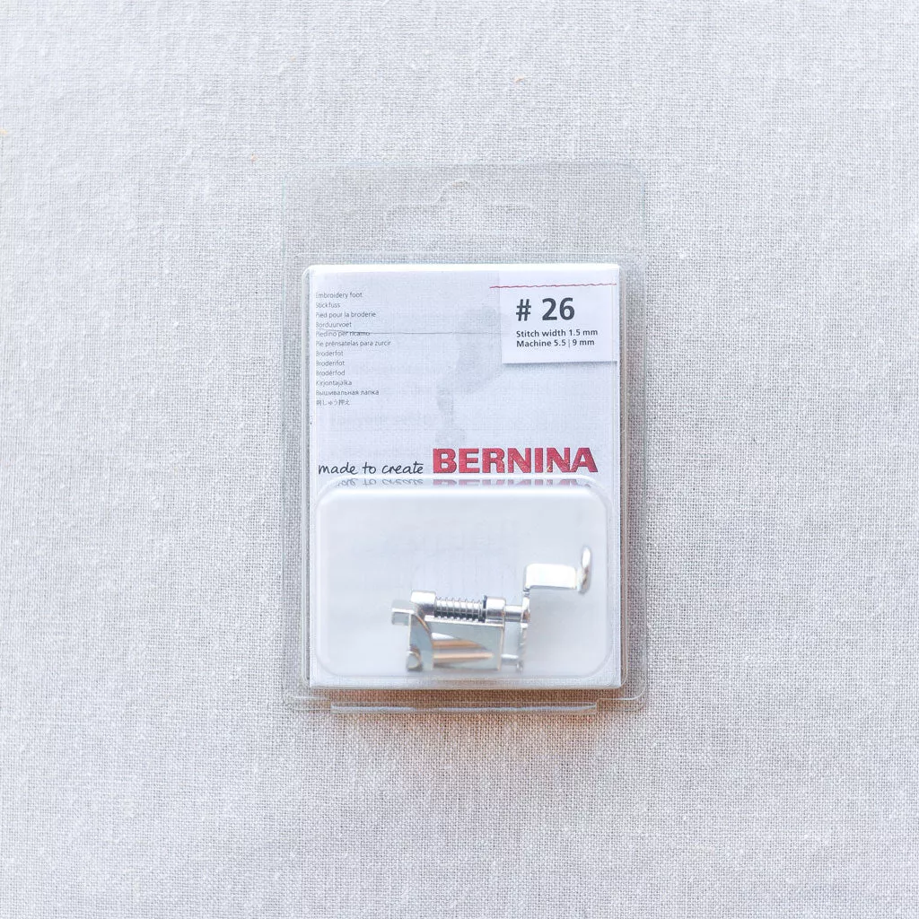 Bernina : New Style : #26 Tear Drop-Shape Embroidery Foot