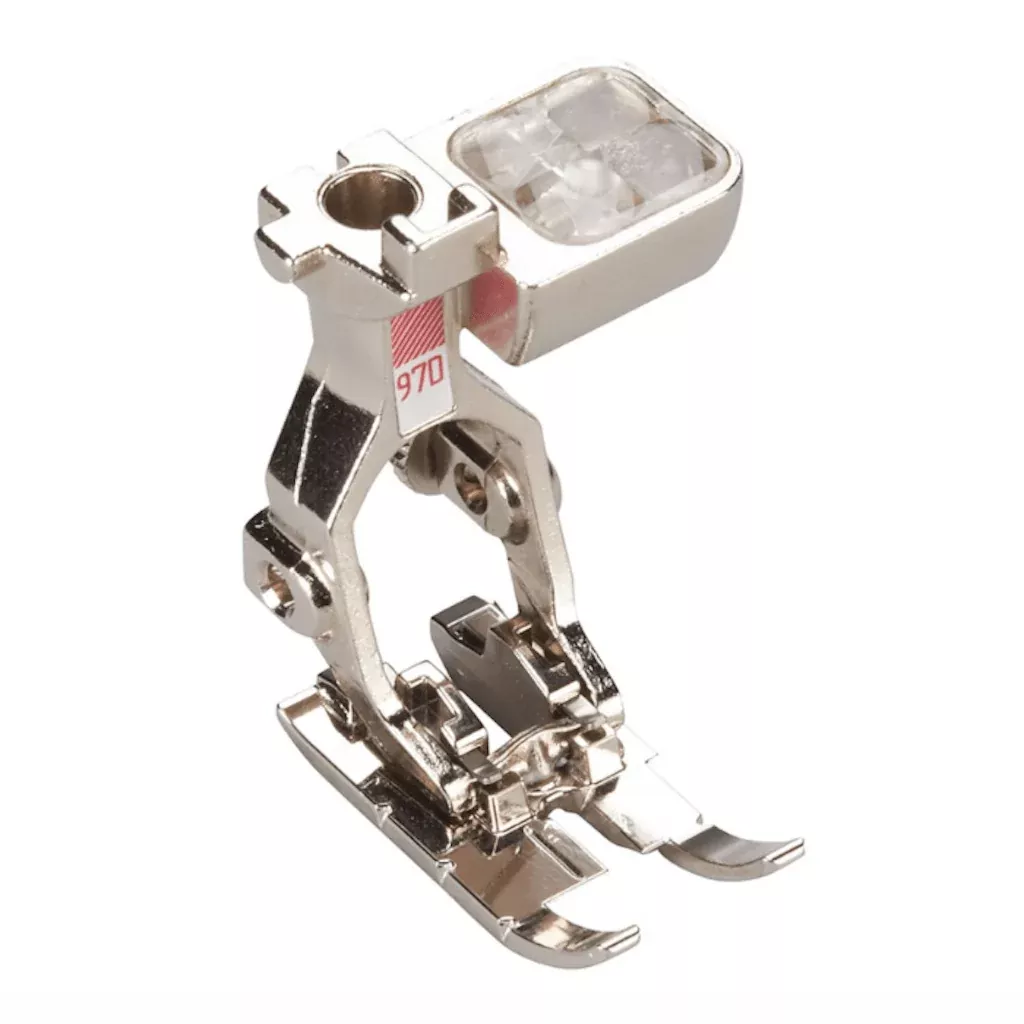 Bernina : New Style : Dual Feed : #97D Patchwork Foot with Guide