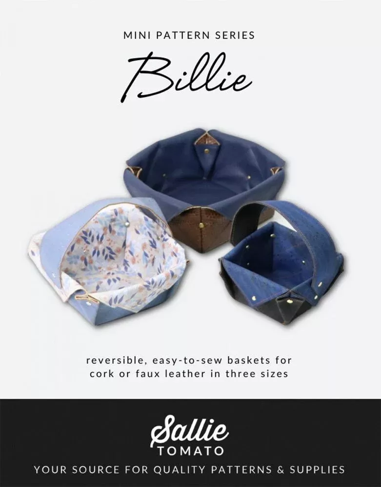 Billie Basket Pattern by Sallie Tomato