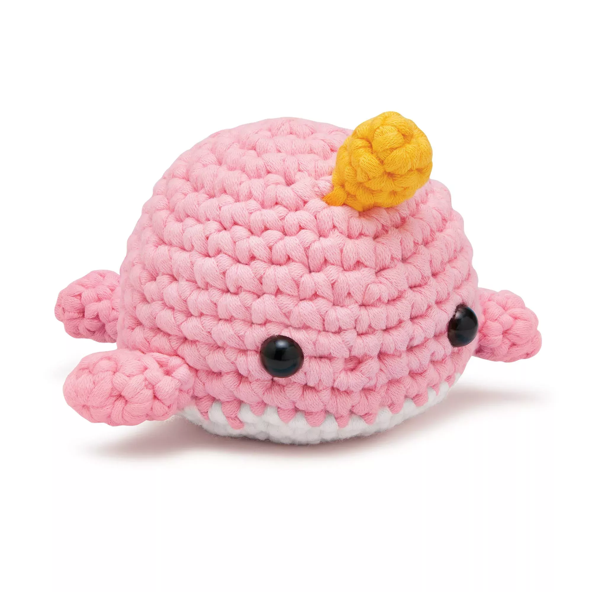 Bjørn the Pink Narwhal Crochet Kit