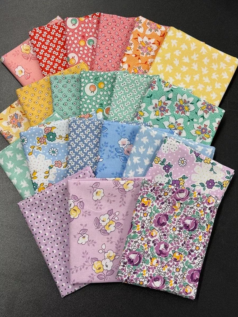 Blast from the Past Fat Quarter Bundle - 21 pieces