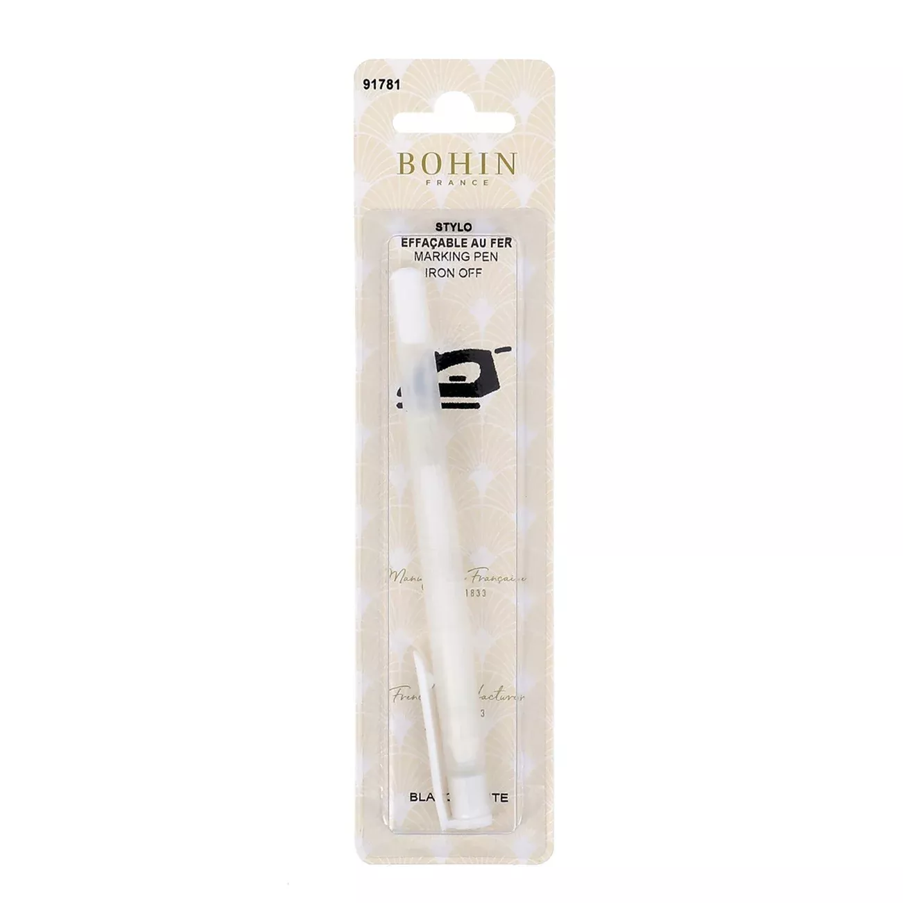 BOHIN: Heat Erasable Pen-White
