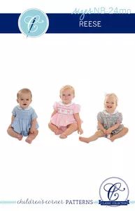 Children's Corner CC327 Reese Pattern Size NB-24Mo
