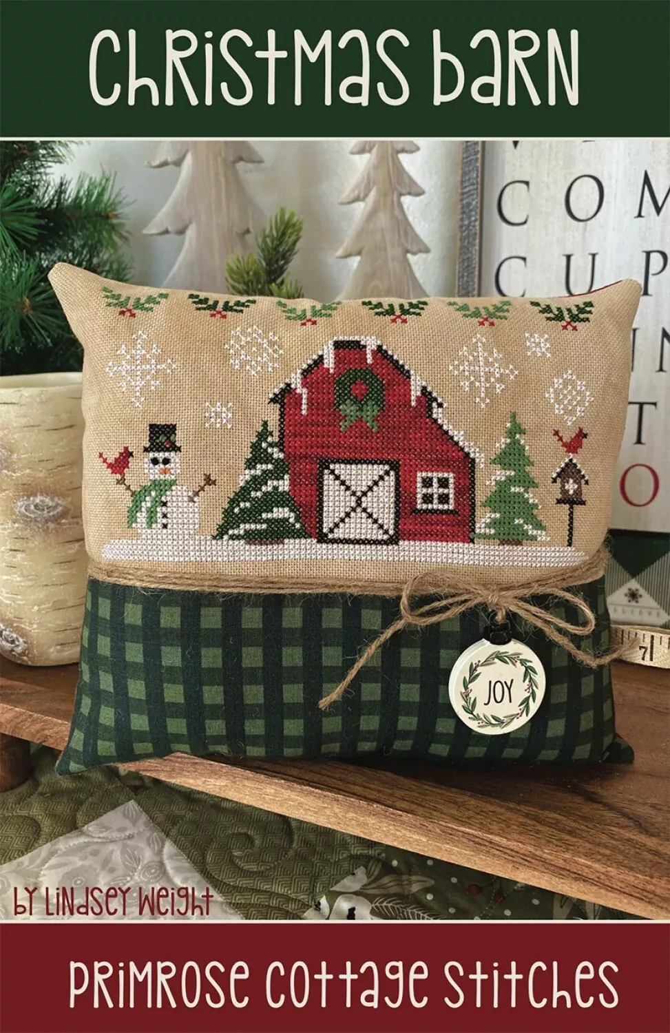 Christmas Barn Cross Stitch Pattern