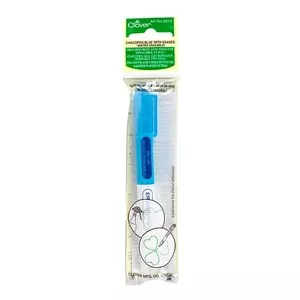 Clover CL5013 Water Soluble Chacopen with Eraser - Blue Box of 3