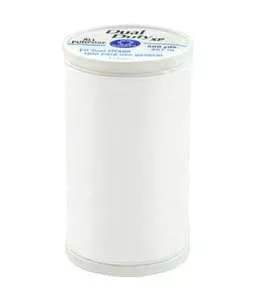 Coats Clark S930 White Dual Duty XP General Purpose 40wt Poly Sewing Thread, 500 Yard Spool