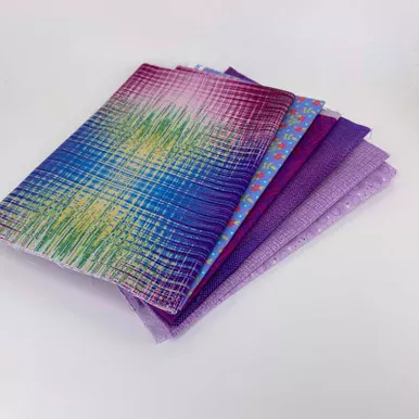 Color Story - Purple - Fat Quarter Bundle/6pc