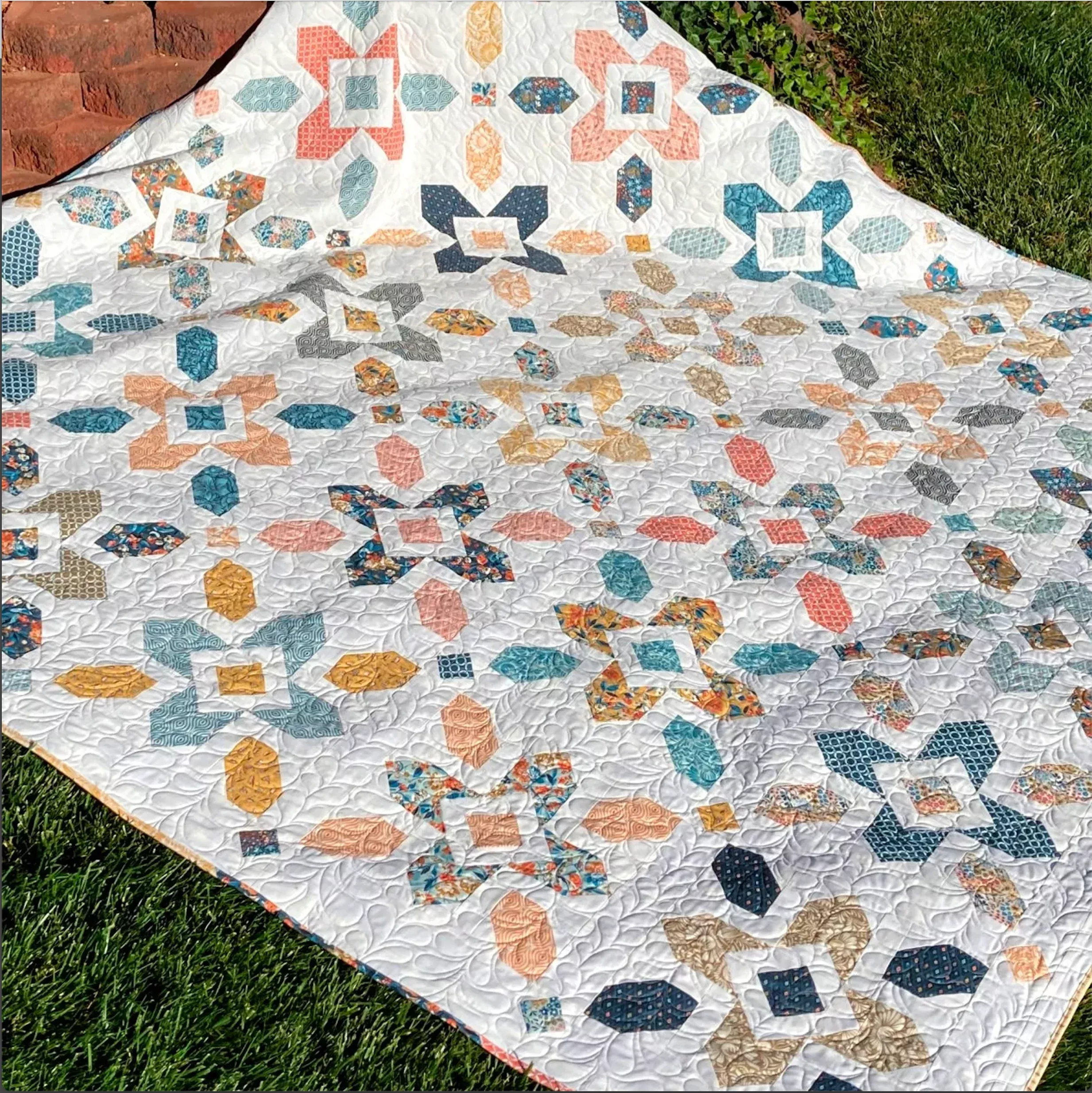 Crossing Paths Paper Quilt Pattern by Melissa Corry