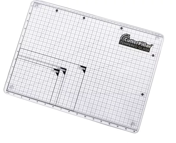 Cutterpillar Tempered Glass Add-on for Glow Basic and Premium 17" x 12"