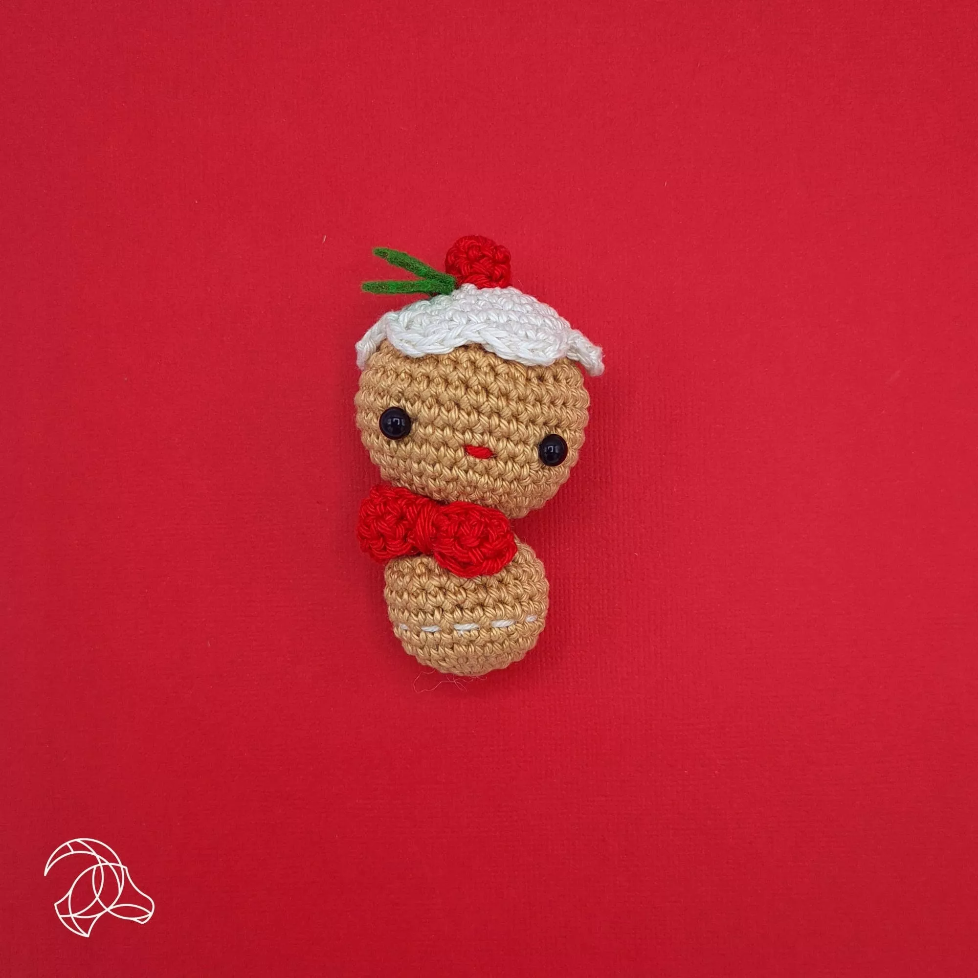 DIY Crochet Kit - Mini Gingerbread Man