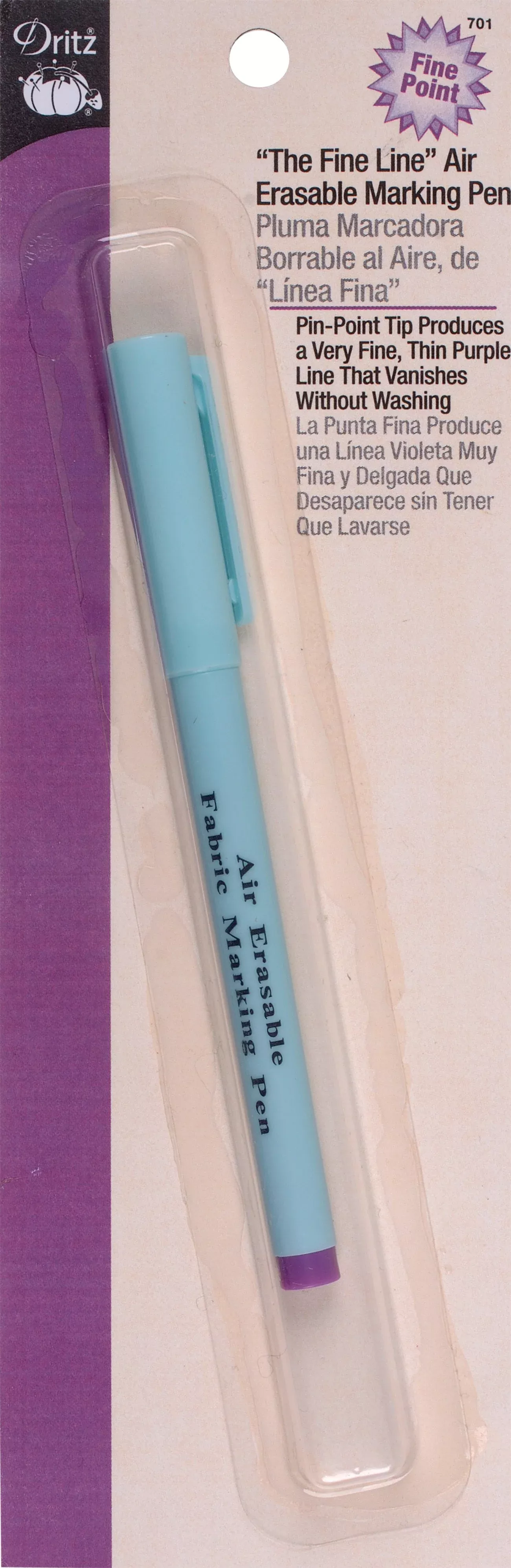 DRITZ: Air Erasable Fine Line Marking Pen