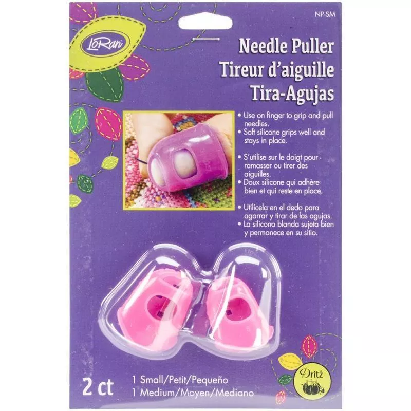Dritz - LoRan Stay-On Needle Puller Small Medium 2-ct