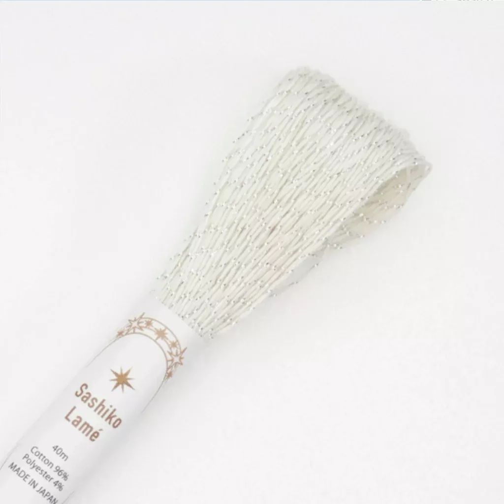 Emma Creations : Sashiko Thread : Lamé Colourways 40m