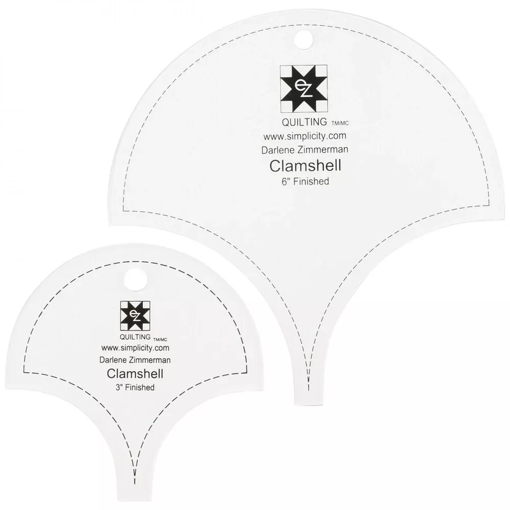 EZ - 3 in and 6 in Clam Template