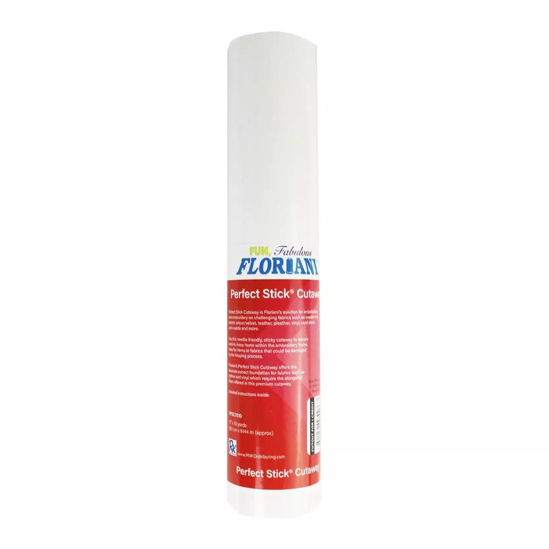 Floriani Stabilizer Perfect Stick Cutaway 15"x 10 yards