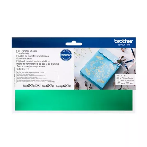Foil Transfer Sheets, Green - CAFTSGRN1