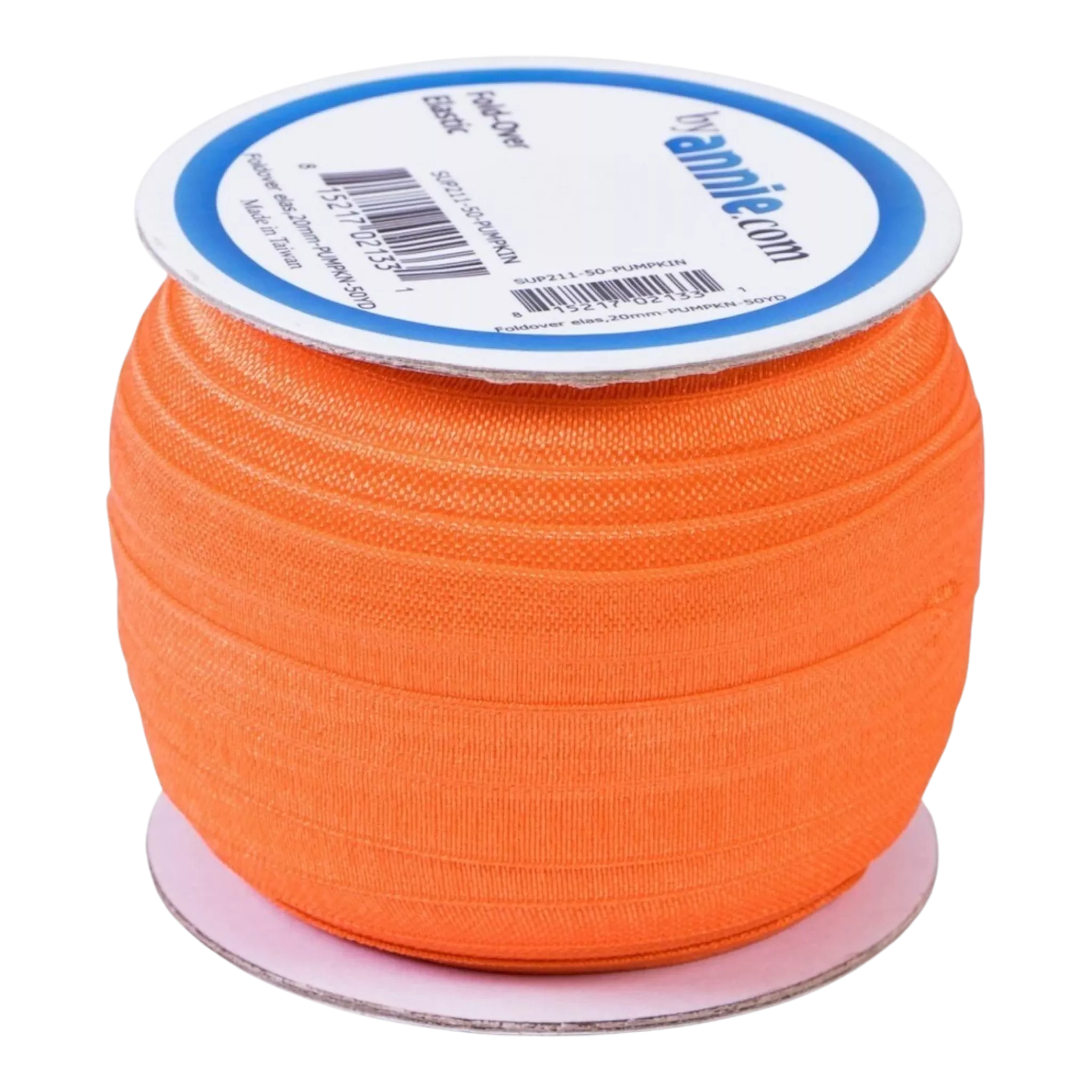 Fold Over Elastic - 19 mm Pumpkin