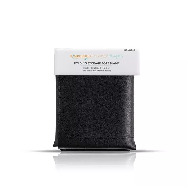 Folding Storage Tote Blanks - Black