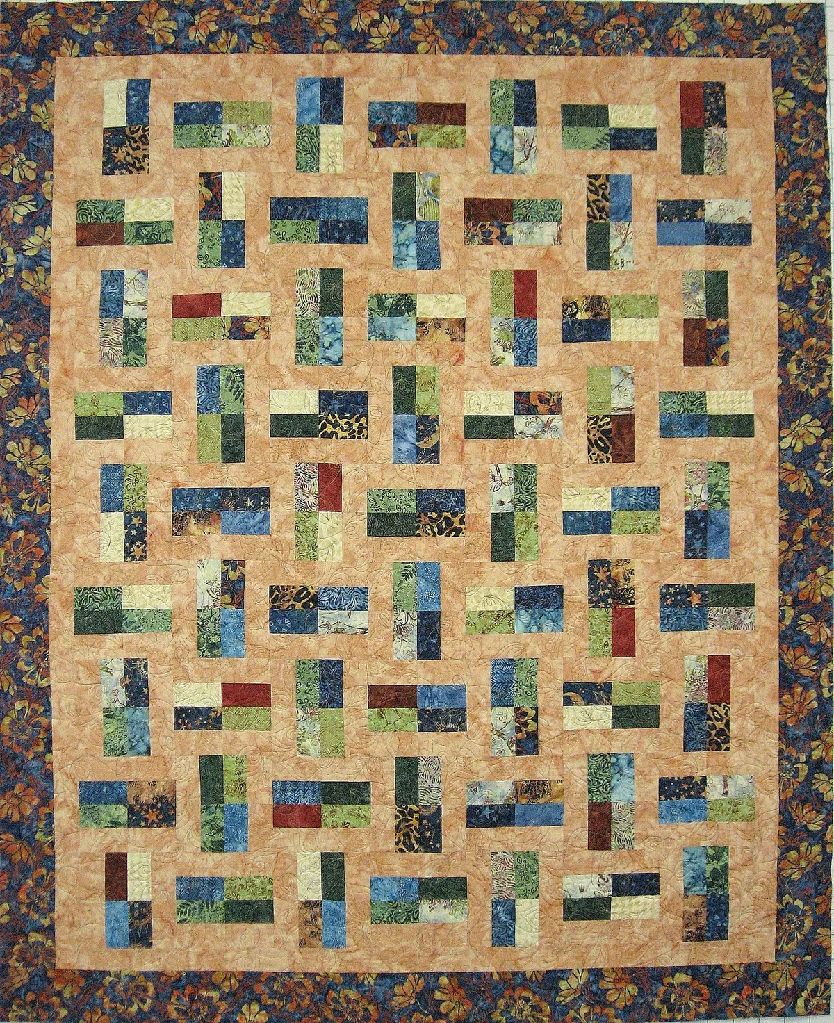Fractions on a Roll - Quilt Pattern #226 by Mountainpeek Creations™ MPC