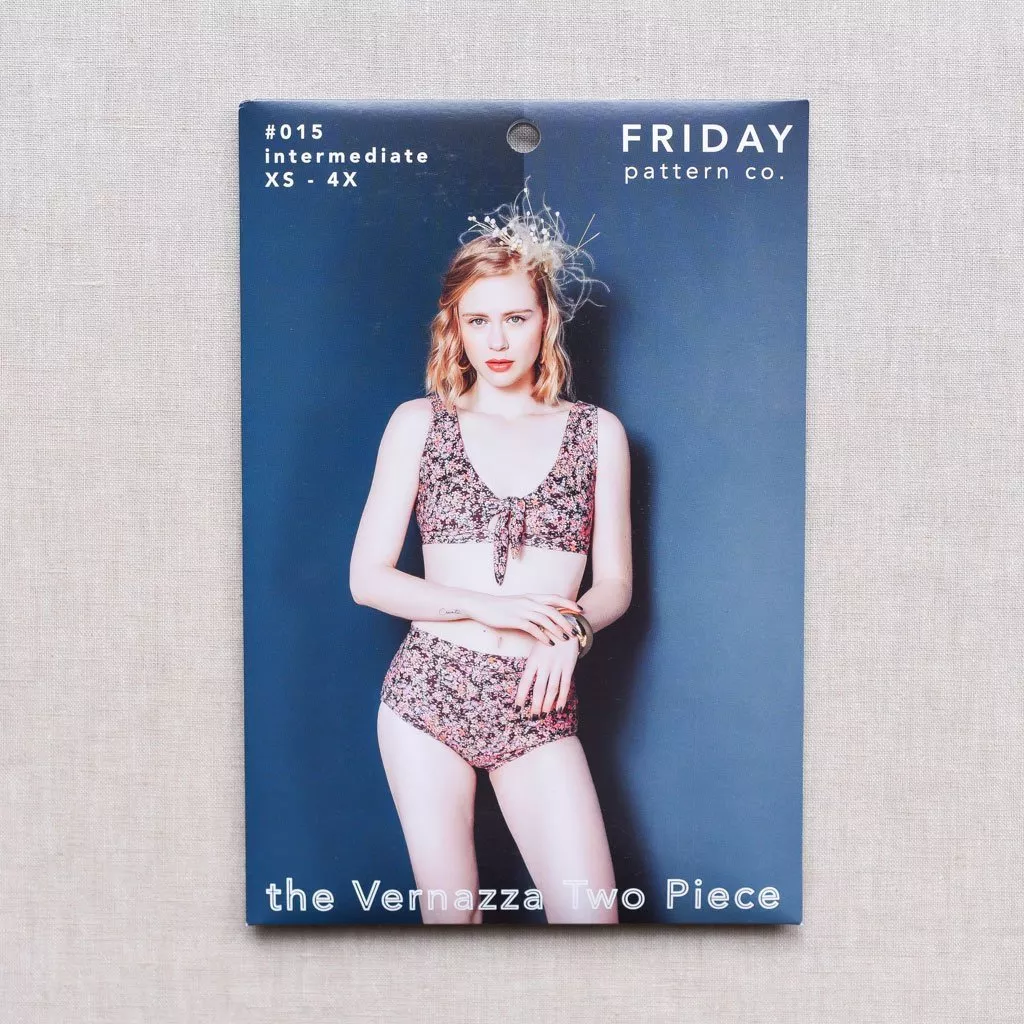 Friday Pattern Co. : Vernazza Two Piece Swimwear Pattern