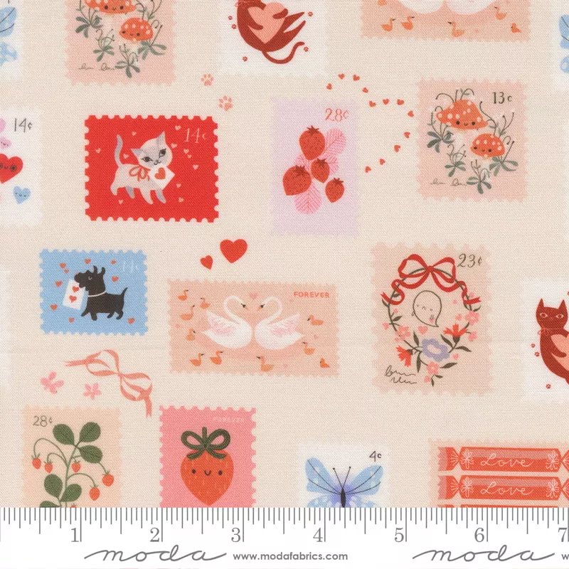 Funny Valentine: Stamps in Champagne