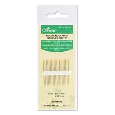 Gold Eye Applique Needles #1