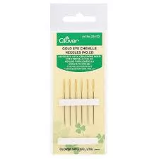 Gold Eye Chenille Needles #22