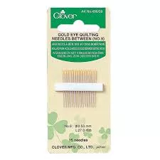 Gold Eye Quilting Needles # 9
