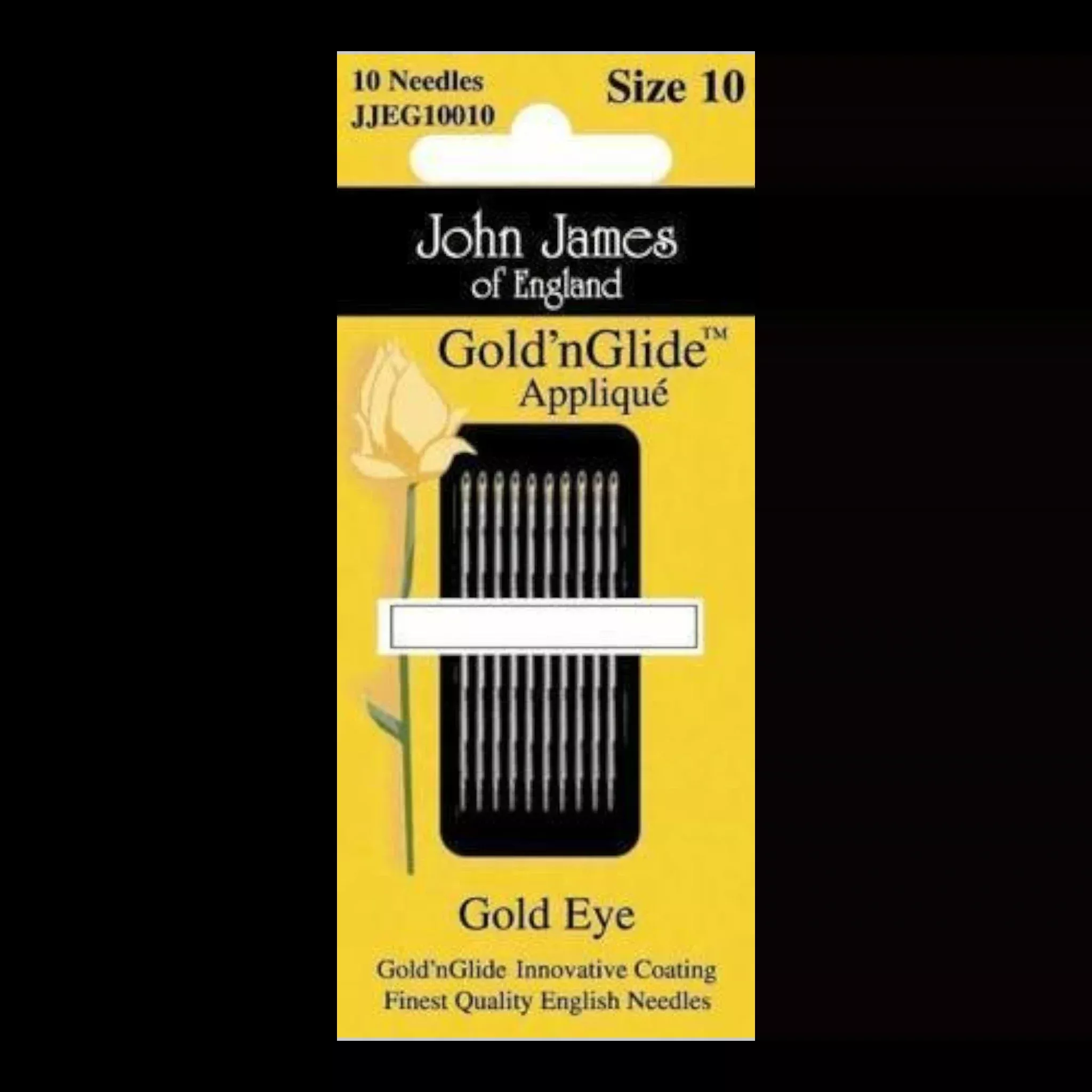 Gold n Glide Applique Hand Needles Size 10