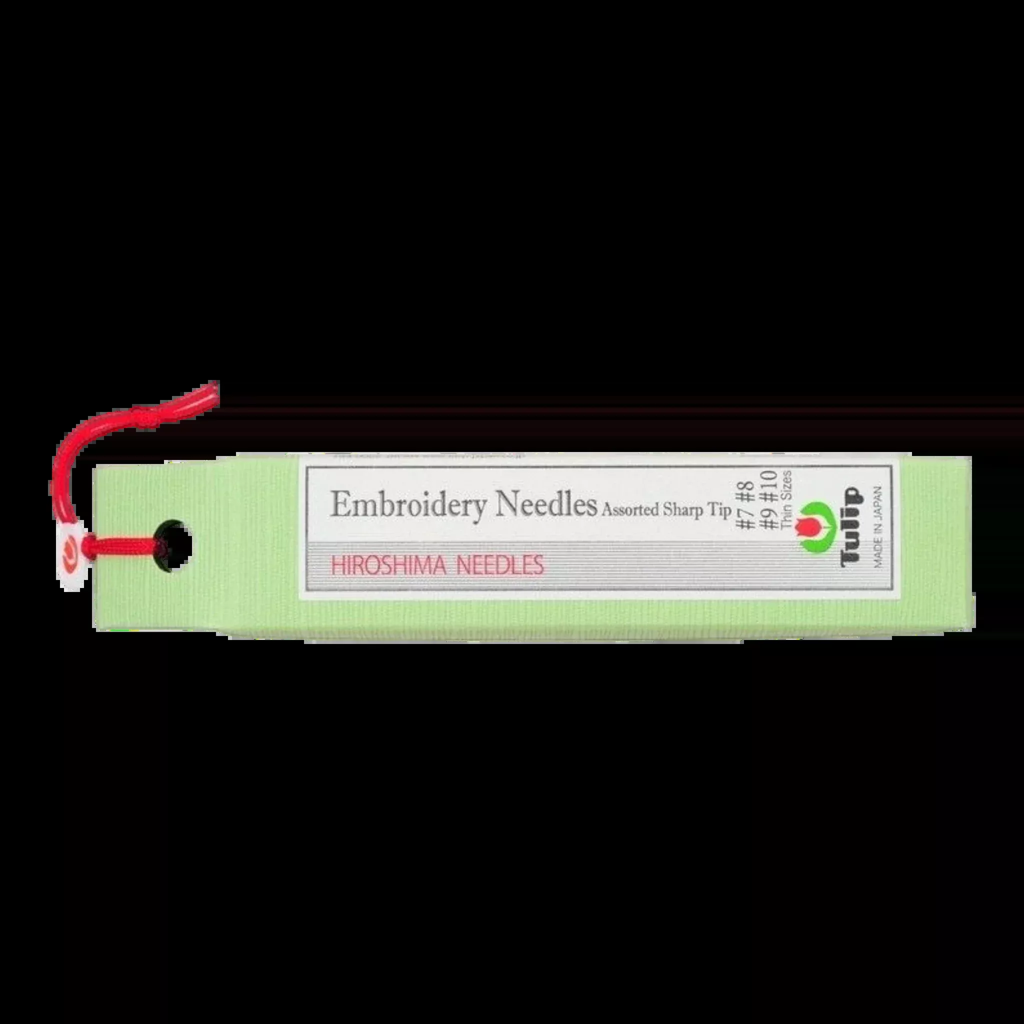 Hiroshima Embroidery Needles Thin - Sharp Tip